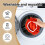 Mop Replace  for  Spin Mop Heads Replacements for  Easywring Red Microfiber Chenille Mop Pad 3PCS 7