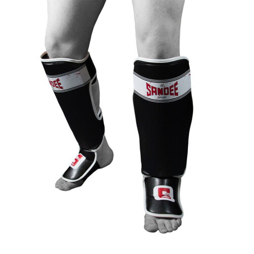 Sandee Sport Slim Shinguards (L/XL) Black 1