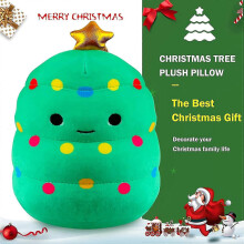 (christmas tree) 20cm Cute Plush Toy For Christmas Celebrations,soft Toy Great Gift For Kids Santa/snowman/elk/christmas Tree Plush