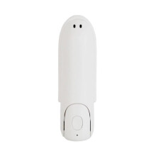 Liten, hopfällbar och ultrakraftfull fläkt. 3 hastigheter och USB-C-laddning - Vit