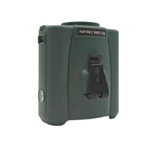 Bærbar vifte - BLOSSOM - 5 hastigheter - LED-skjerm - USB-lading - Grønn