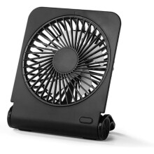 Bärbar USB-fläkt utan varumärke - 2500mAh - 4 hastigheter - Ministorlek - Uppladdningsbar - Ultratyst - Justerbar