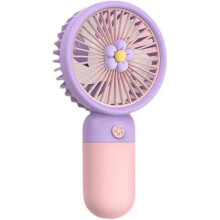 Mini bærbar ventilator, håndholdt ventilator, søde små køleventilatorer, til indendørs og udendørs rejser