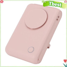 Tbest bærbar vifte, justerbar hastighet, rosa