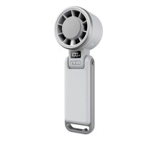 Ventilator portabil pliabil (5 viteze) — Reglabil în mai multe unghiuri — Afișaj LED inteligent — Ideal pentru acasă și călă