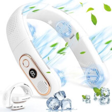 Halsfläkt - MARSEE - Bladlös modell - 4000mAh - 3 hastigheter - Tyst 25 dB