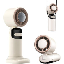 Ventilator de buzunar pliabil - VETOBIOL - baterie 3000 mAh - 5 viteze reglabile - Dimensiuni 6,8 x 7,5 x 16,8 cm