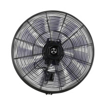 CasaFan AIROS ECO SILENT VÆG SW 90W Vægventilator (Ø) 514mm Sort med fjernbetjening, timer, oscillation, højde