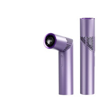 Mini ventilator USB portabil Violet, multifuncțional, hands-free, pentru călătorii la birou, design de nouă generație, ruj