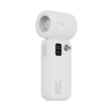 Højhastighedsventilator C06 Hvid 3600mAh - Sammenklappelig, USB, med natlys