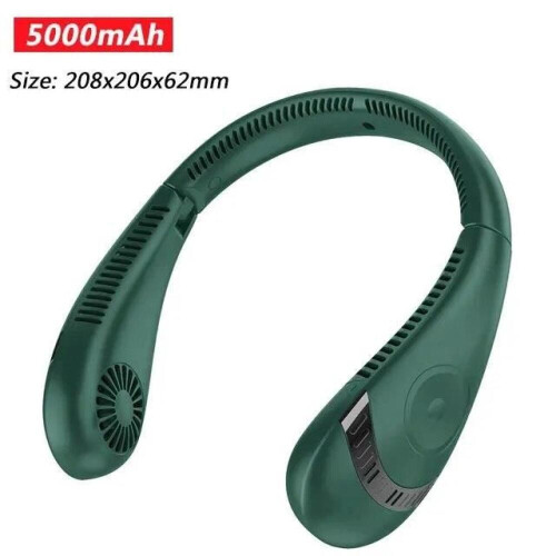 Halsventilator - RNCYN - Sammenklappelig - USB - Lydløs - 20 dB
