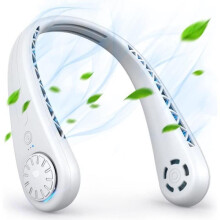 Halsvifte - ZGEER - Bladløs modell - USB-oppladbar - 3 hastigheter - Bærbar