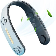 Halsventilator - ZGEER - 6000mAh - Genopladelig - 3 hastigheder - Sort