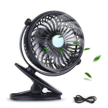 Mini USB hordozható újratölthető ventilátor 3 üzemmóddal és 720-os forgatással, babáknak/gyermekeknek nyáron, meleg és hűvös o
