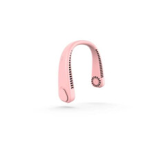 Bærbar nakkevifte - RNCYN - Genopladelig - USB-drevet - 3 hastigheder - Pink