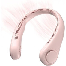 Nackfläkt - AZWIX - 3 hastigheter - 4000mAh - Rosa