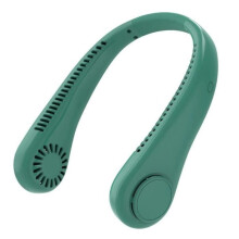 Bærbar nakkeventilator, 2024 hovedbundsventilator, til dovne mennesker, USB-opladning, ideel til udendørssport - Ventilator 4 [D36