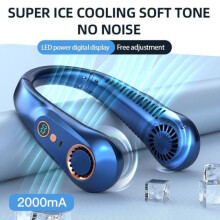 Ventilátor na krk - RNCYN - Model bez lopatek - 2000 mAh - Přenosný - Tichý