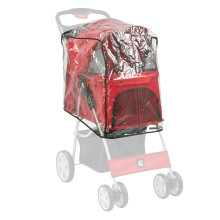 KCT Pet Stroller Rain Cover Waterproof Dog Cat Travel Buggy Pushchair Protector