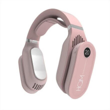 Bærbar nakkevifte - RNCYN - Modell D58392 - Bladløs - USB - Rosa