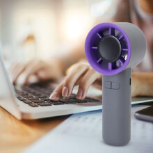 USB-kylfläkt – Mini Silent Ice Breeze 6W 2000mAh – Hopfällbar för kontor/resor
