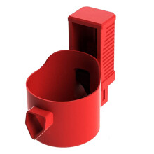 Apriscatole Manuali per Birra, Apriscatole di Sicurezza, Apribottiglie per Birra Creativo, Coperchi per Lattine di Bibite, Regali per Birra (Rosso)