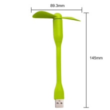 Halsvifte - RNCYN - Green02 - Bladløs - USB-oppladbar - Stillegående 20 dB