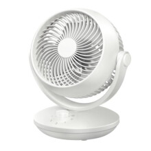 Stolní ventilátor, ultratichý ventilátor 24 dB, dvojitá oscilace 70 horizontálně a 100 vertikálně, 3 rychlosti, malý