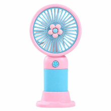 Ventilator mic portabil USB reîncărcabil cu bază silențioasă, pentru birou, bucătărie, casă, călătorii, utilizare în inter