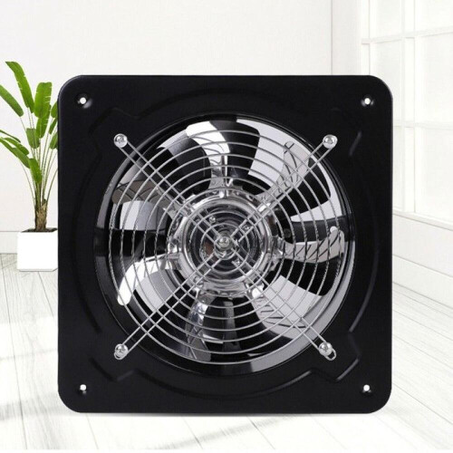 8-tommer udsugningsventilator, sort indvendig rotor (220V ledningsføring) 1