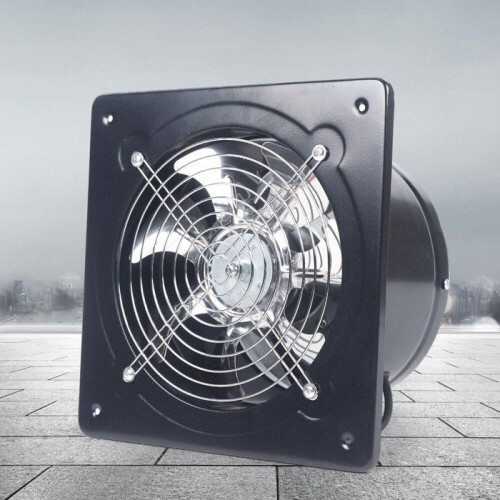 8-tommer udsugningsventilator, sort indvendig rotor (220V ledningsføring) 2