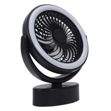 Vifte - Leter etter en idé - LED-lampe - Svart