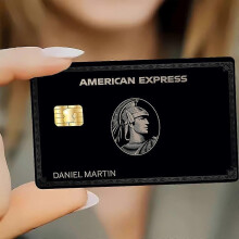 (z5 18x13.5CM) Waterproof Skin Protector for American Express Centurion Card - Decorative Credit/Debit Stickers