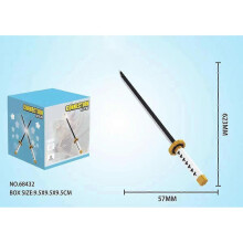 (Item no. 68432hezi) Ninja Katana Building Blocks - Samurai Sword Toy for Kids and Adults - Anime Butterfly Nichirin Knife