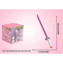 (68322) Ninja Katana Building Blocks - Samurai Sword Toy for Kids and Adults - Anime Butterfly Nichirin Knife