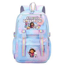 (07 Size 44x30x22cm) New Gabby Dollhouses School Backpack For Girls Kawaii Cartoon School Bag Cute Girls School Supplies Kids