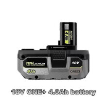 (18V Color 4.0Ah) For RYOBI ONE+ High Performance Lithium Battery 18V Low Self-Discharge, Suitable for All ONE+ Tools P10