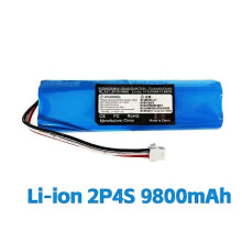 (XM 2P4S 9800mAh) 2024 100% Original For XiaoMi Viomi S9 Lydsto R1 Roidmi Eve Plus 14.4V Lithium Battery 2P4S 5200mAh 68