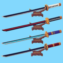 (68620) Ninja Katana Building Blocks - Samurai Sword Toy for Kids and Adults - Anime Butterfly Nichirin Knife