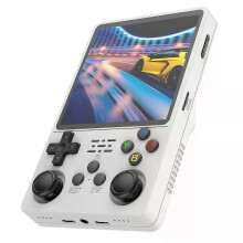 (R36PLUS White 128G) R36S R36Plus Retro Handheld Game Console Linux 64-bit System 4" IPS Monitor RK3326 Portable Pocket