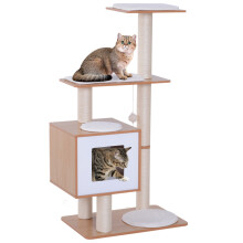 Árbol para Gato Marrón 71.5 x 49.5 x 120 cm