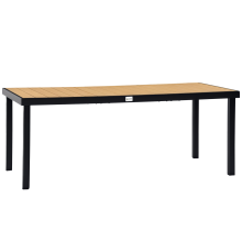 Mesa de Jardín Marrón 190 x 90 x 74 cm