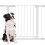 PawHut Barrera Seguridad Perro Blanco 97 x 5 x 76 cm 1
