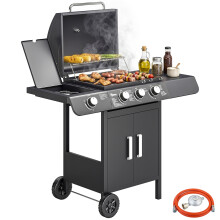 Barbacoa de Ga Negro 110 x 50 x 100 cm