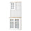 Homcom Armario de Cocina Blanco 80 x 37 x 183cm 1