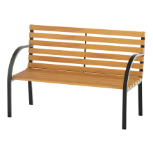 Banco de Jardín Marrón 122 x 60 x 83 cm