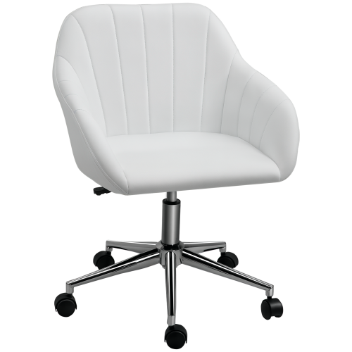 Vinsetto Silla de Oficina Blanco 60 x 59 x 89 cm