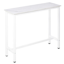 Mesa de Bar Blanco 120 x 40 x 100 cm
