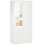 Homcom Armario Blanco 80 x 50 x 180 cm 1
