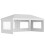 Outsunny Carpa Plegable Blanco 585 x 295 x 270 cm 1